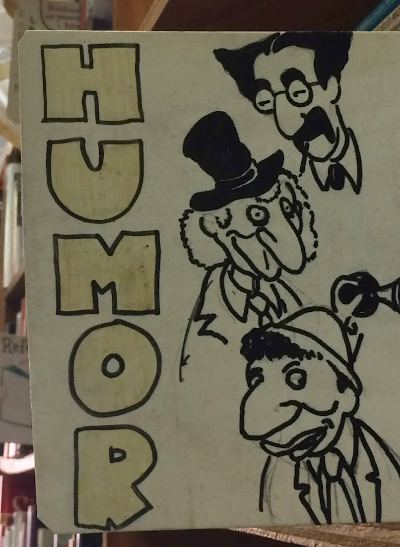 Comedy Section at Kilgore Books