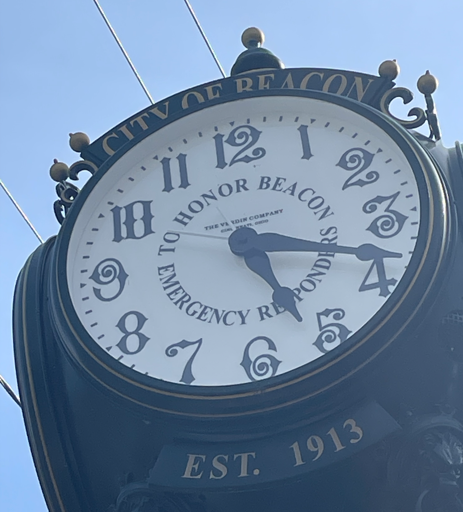 To Honor Beacon Emergency Responders - Clock