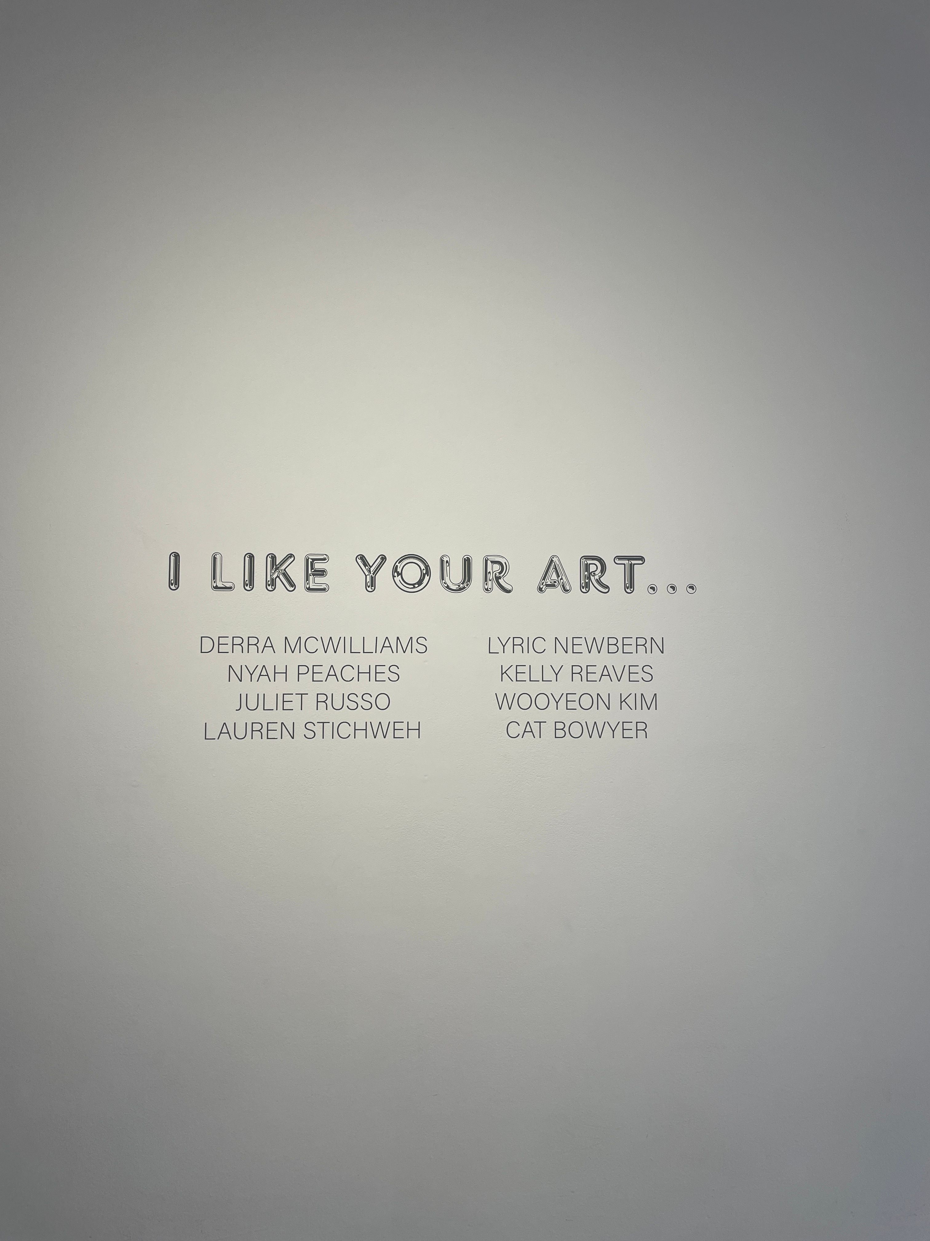 I like your art...