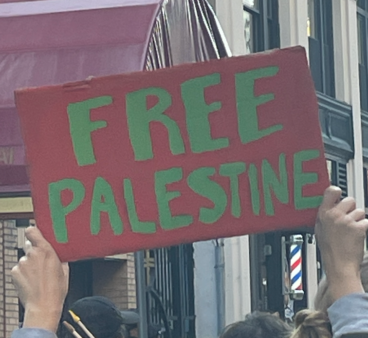 Protest Poster Free Palestine (2023)