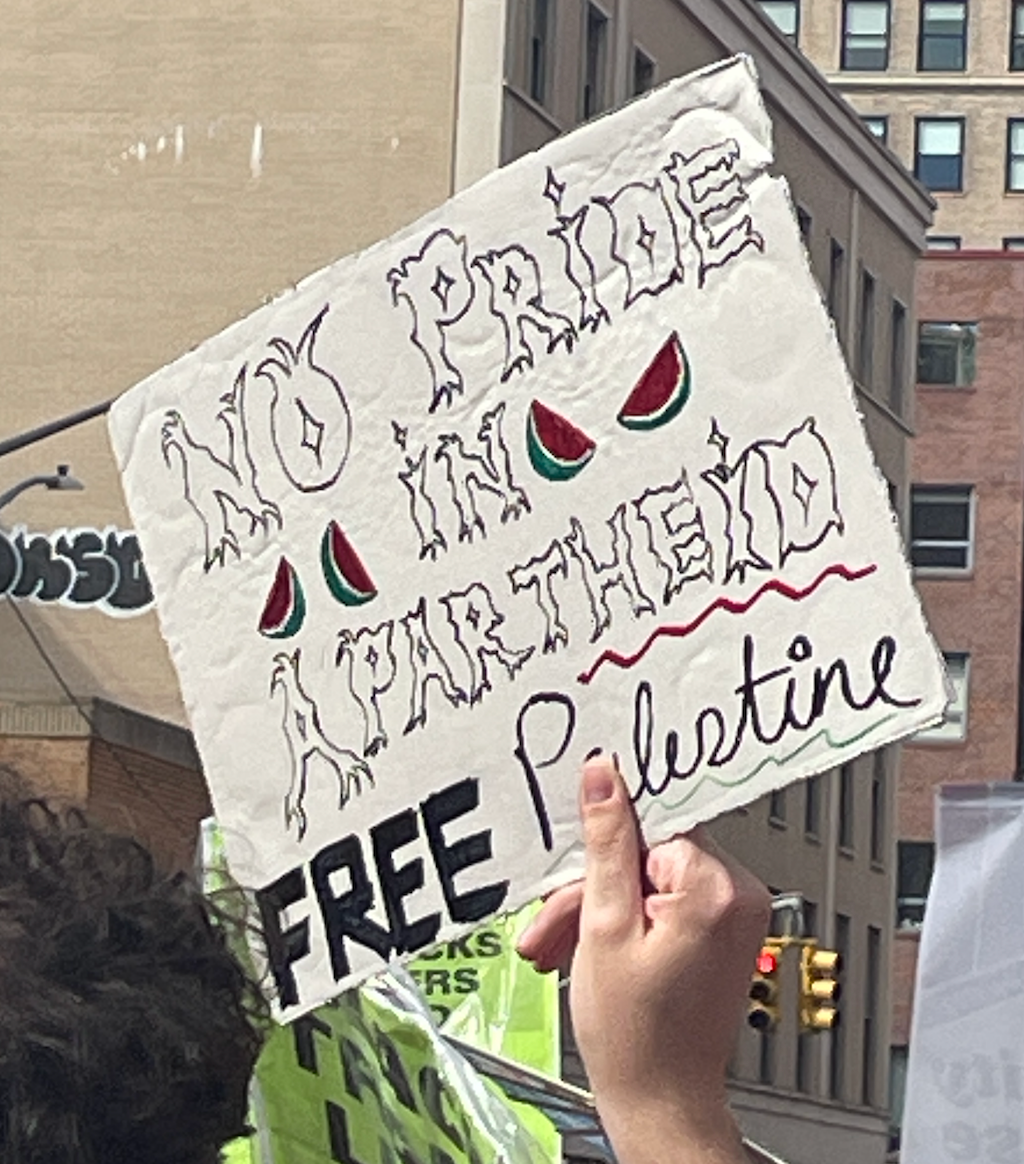 Protest Poster for Pride 2023