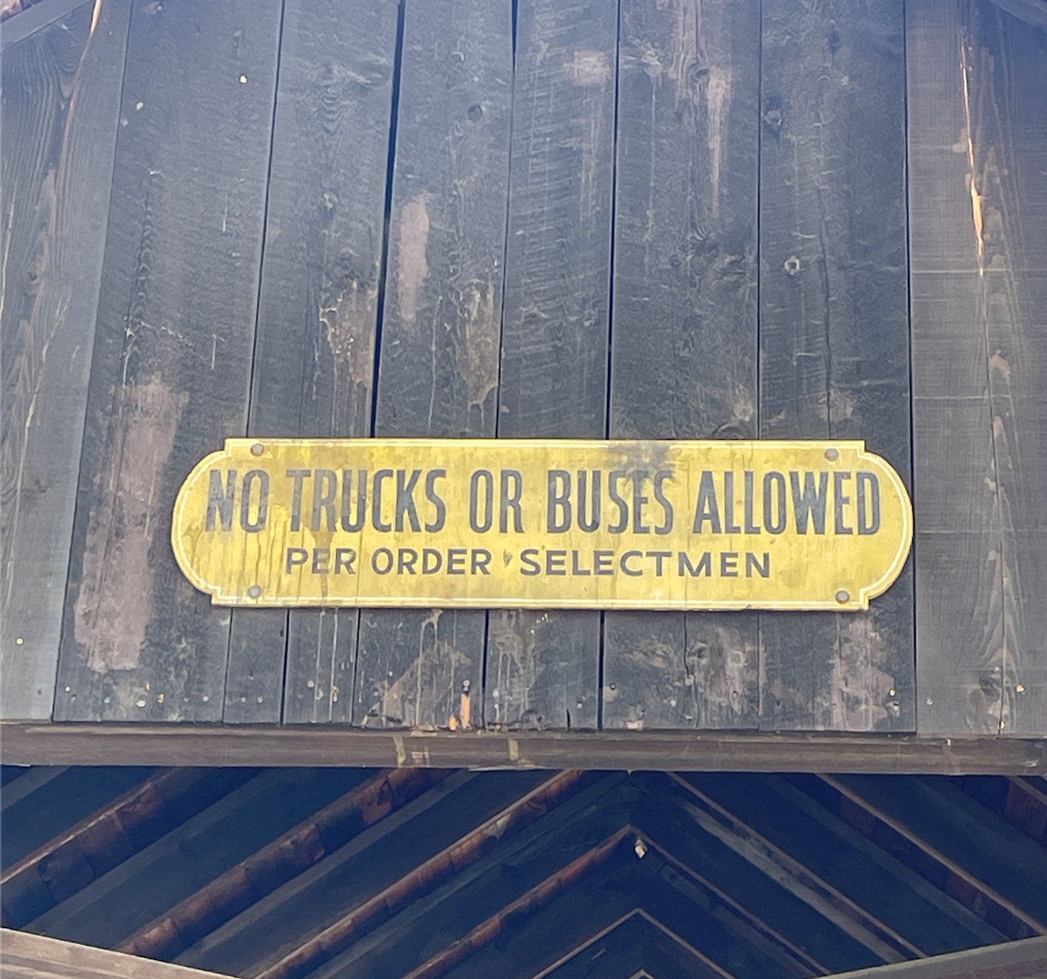No Trucks or Buses Allowed