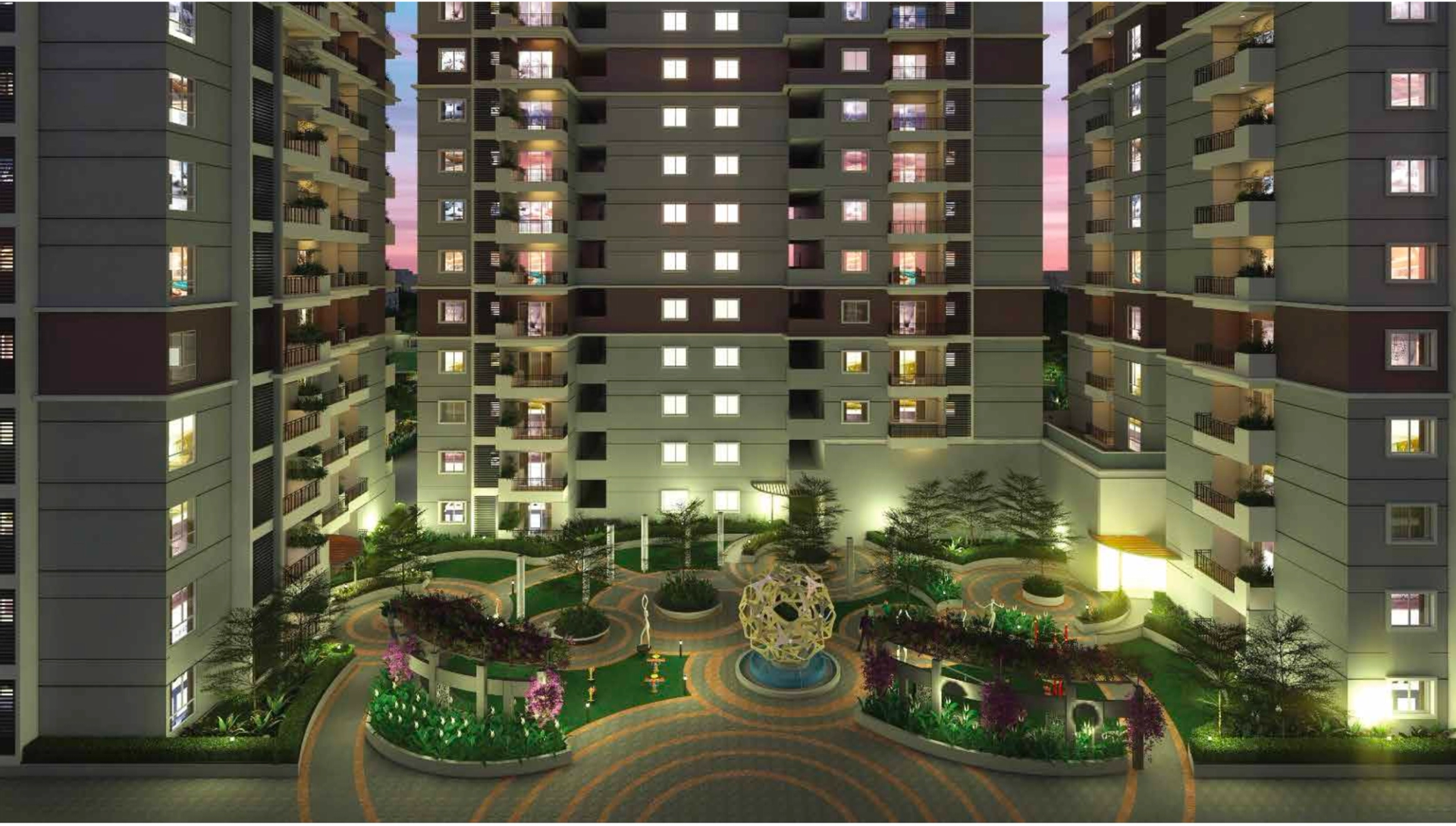 Abhee Celestial City premium residential real estate project view 2