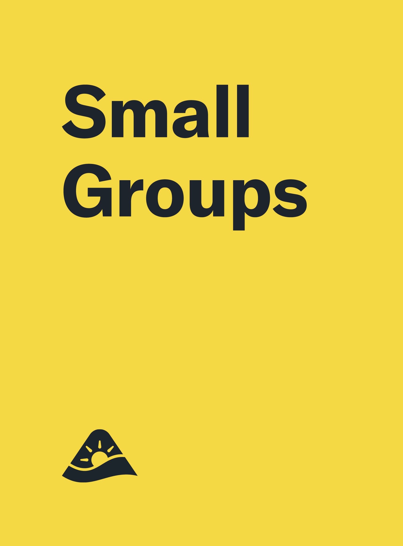 Lead a Small Group