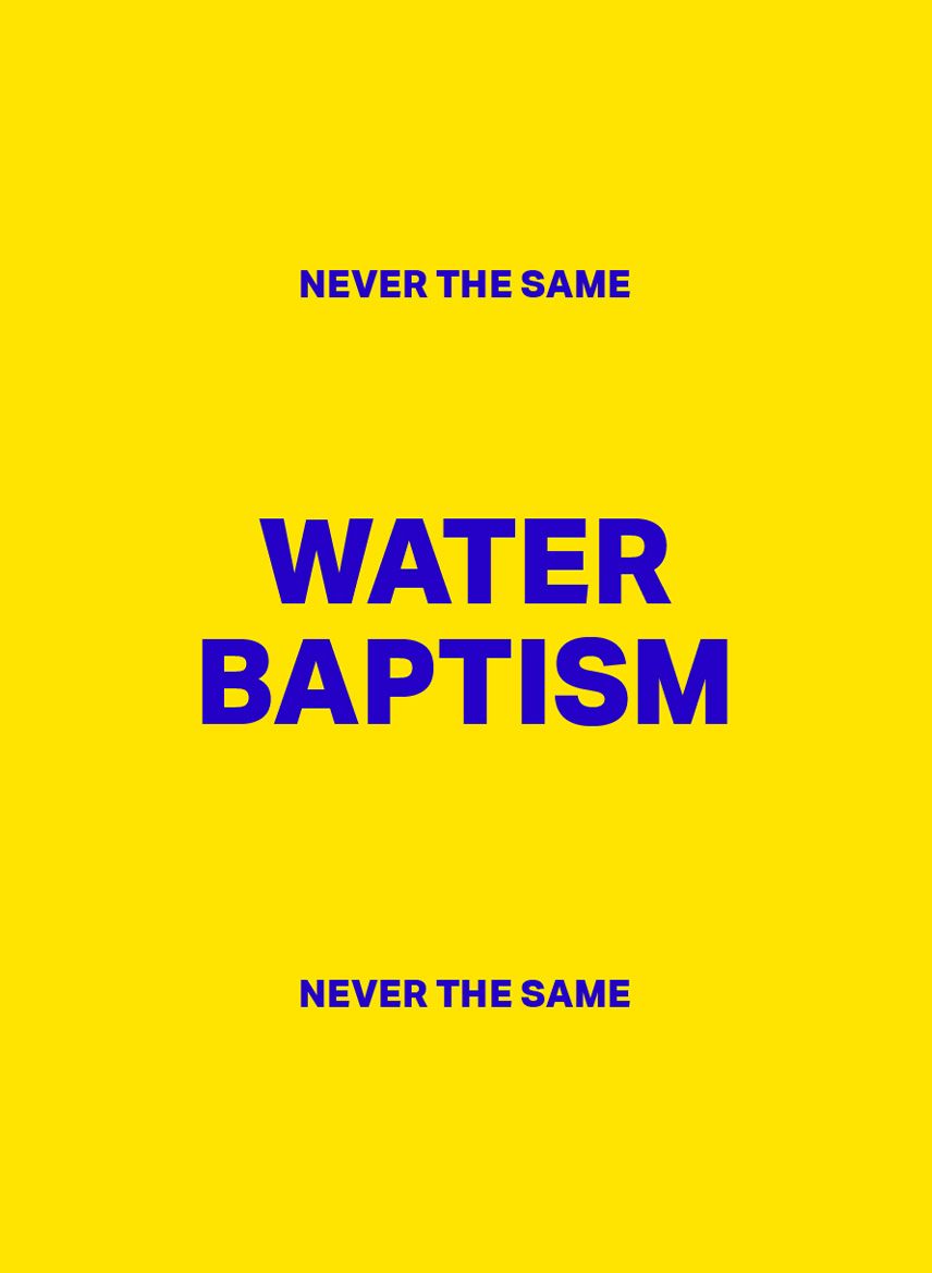 Water Baptism