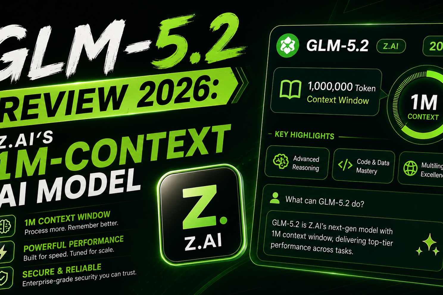 GLM-5.2 Review: Z.ai's 1M-Context Bet, No Proof