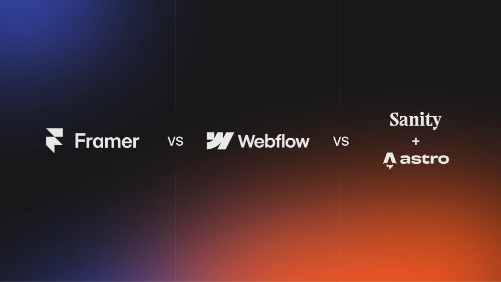 Choosing website tech stack in 2026