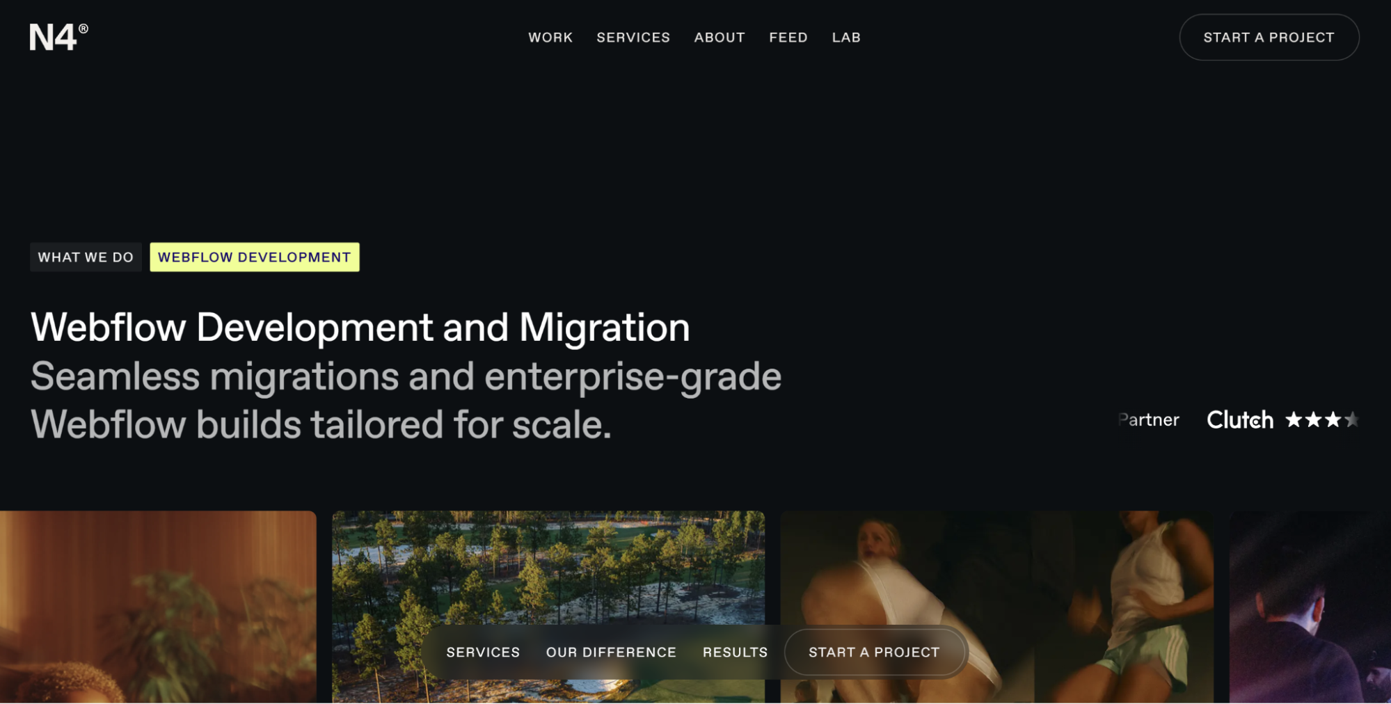 N4 Studio homepage