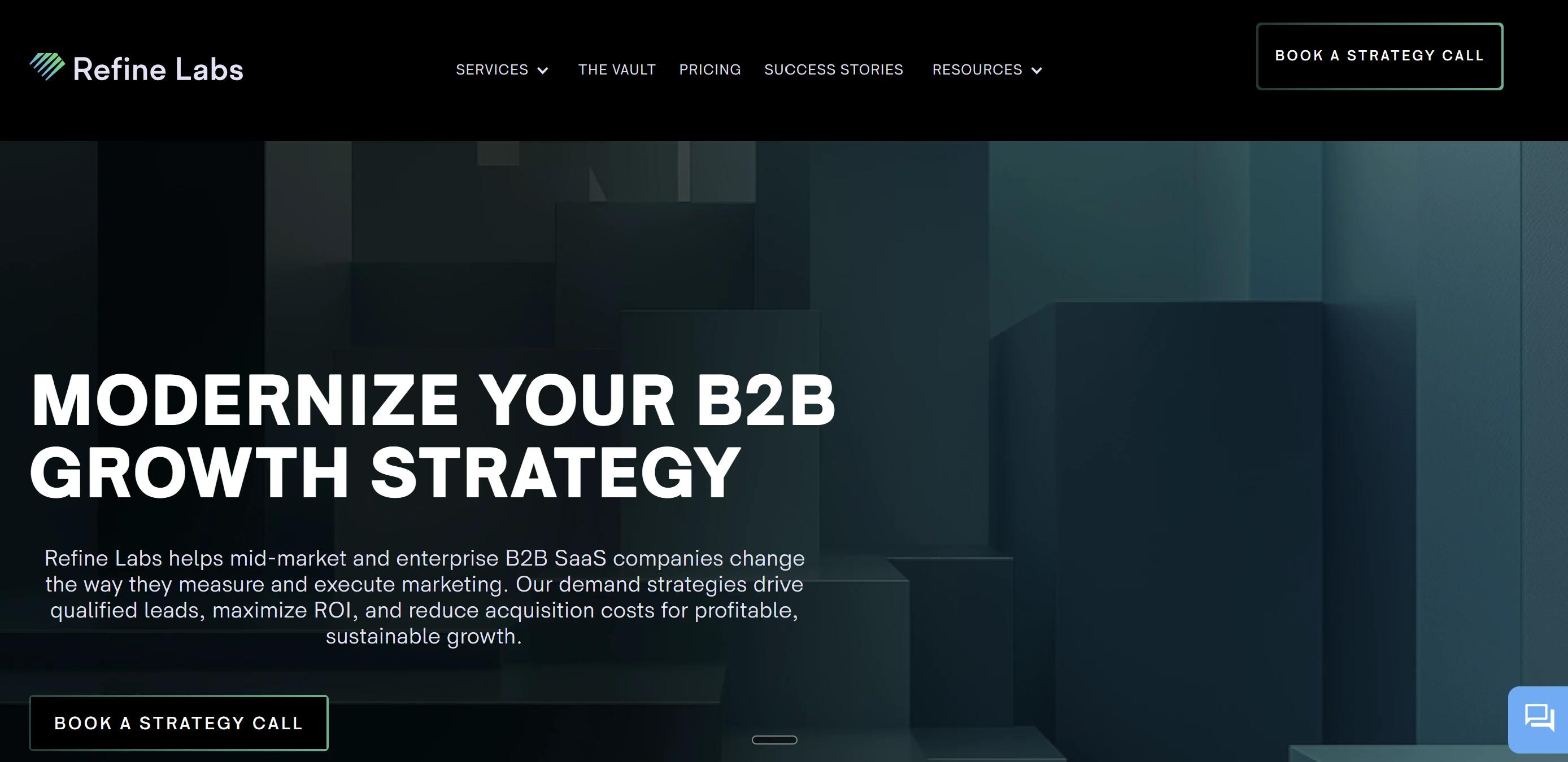 Refine Labs, demand creation agency for mid-market and enterprise SaaS