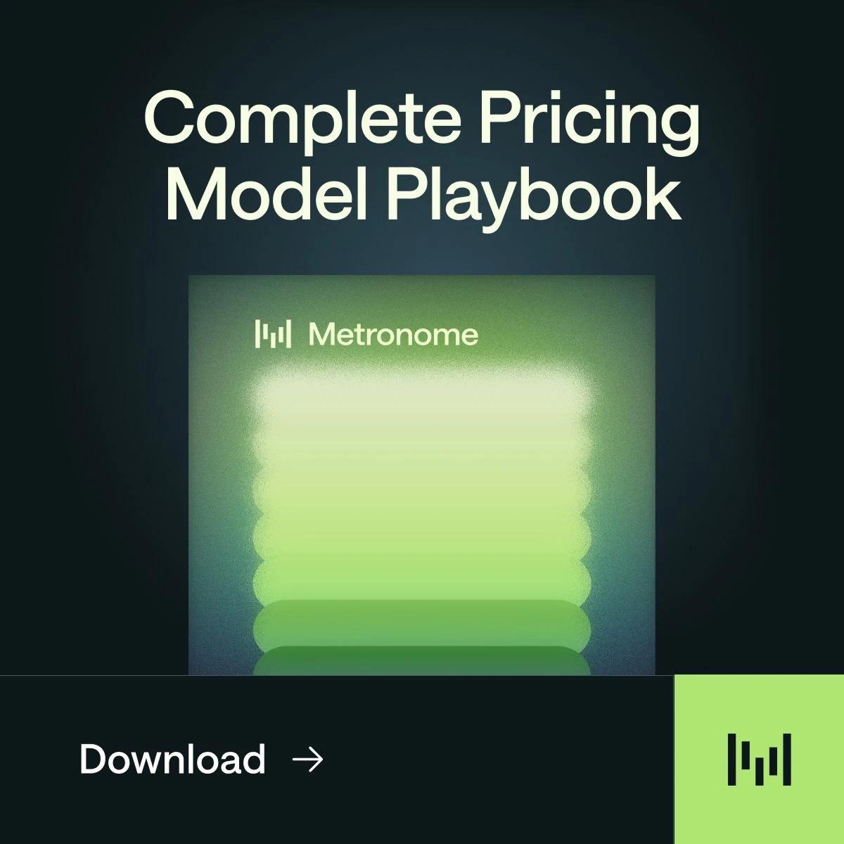 Metronome gated resource ad: Complete Pricing Model Playbook