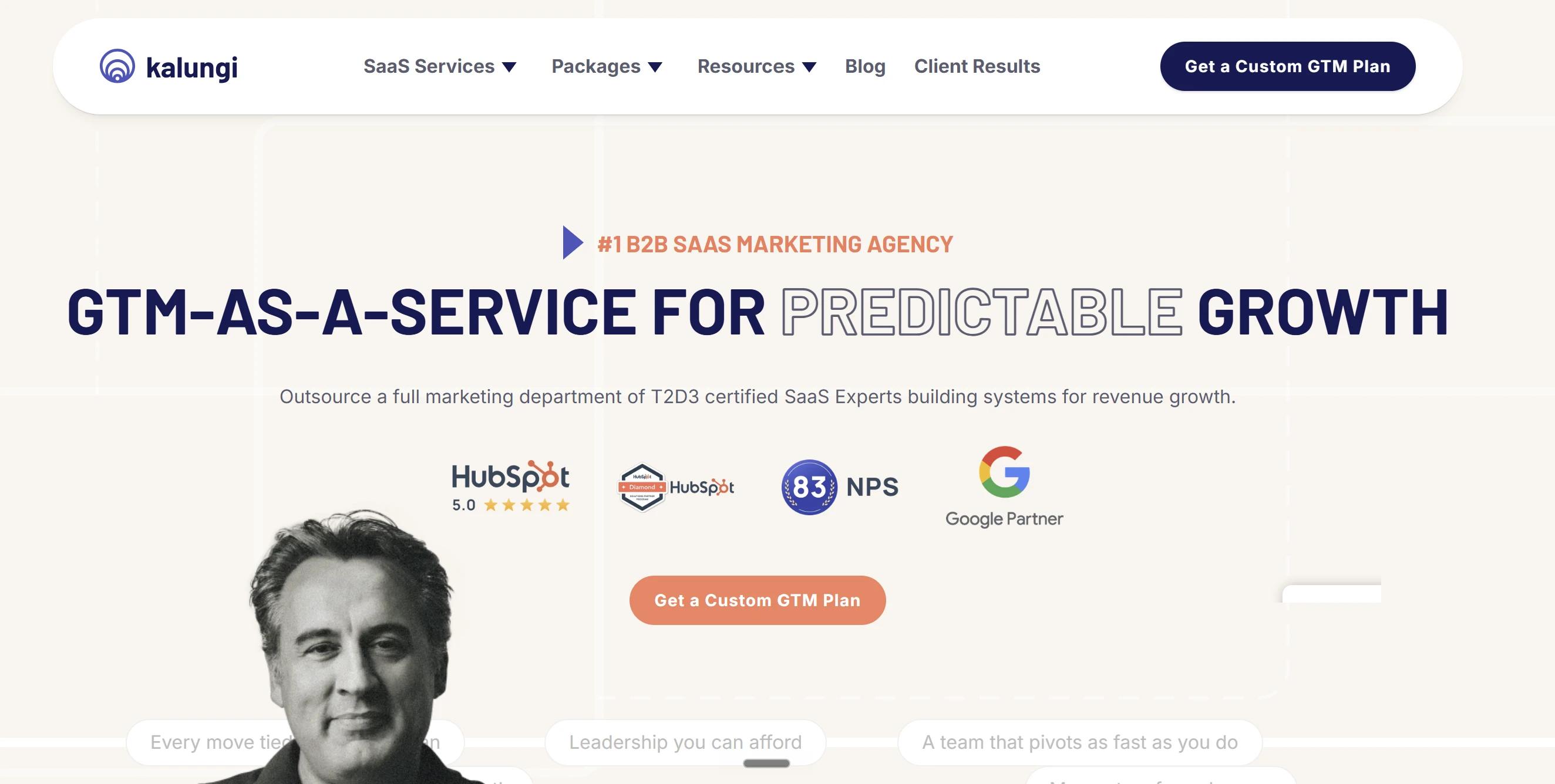Kalungi, full-service B2B SaaS marketing agency and fractional CMO partner