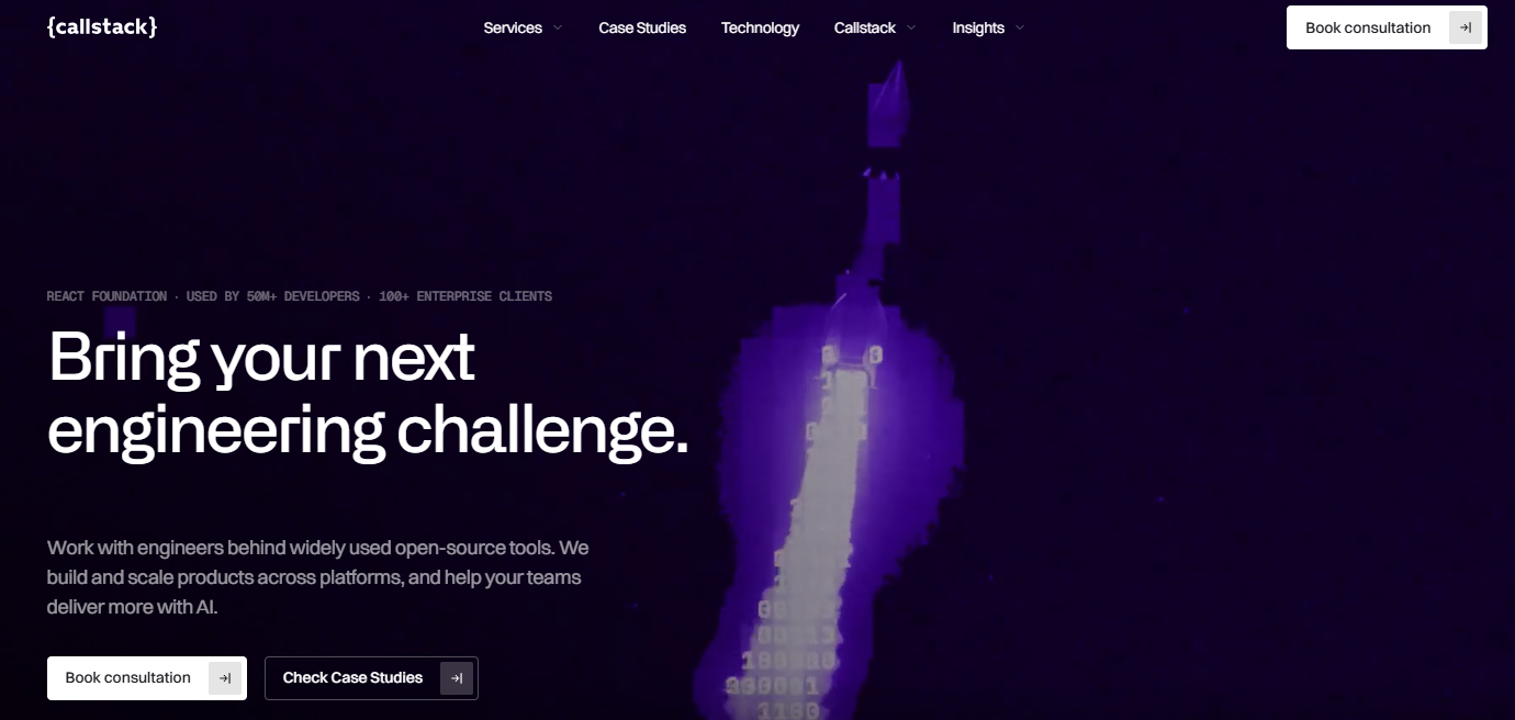 Callstack homepage