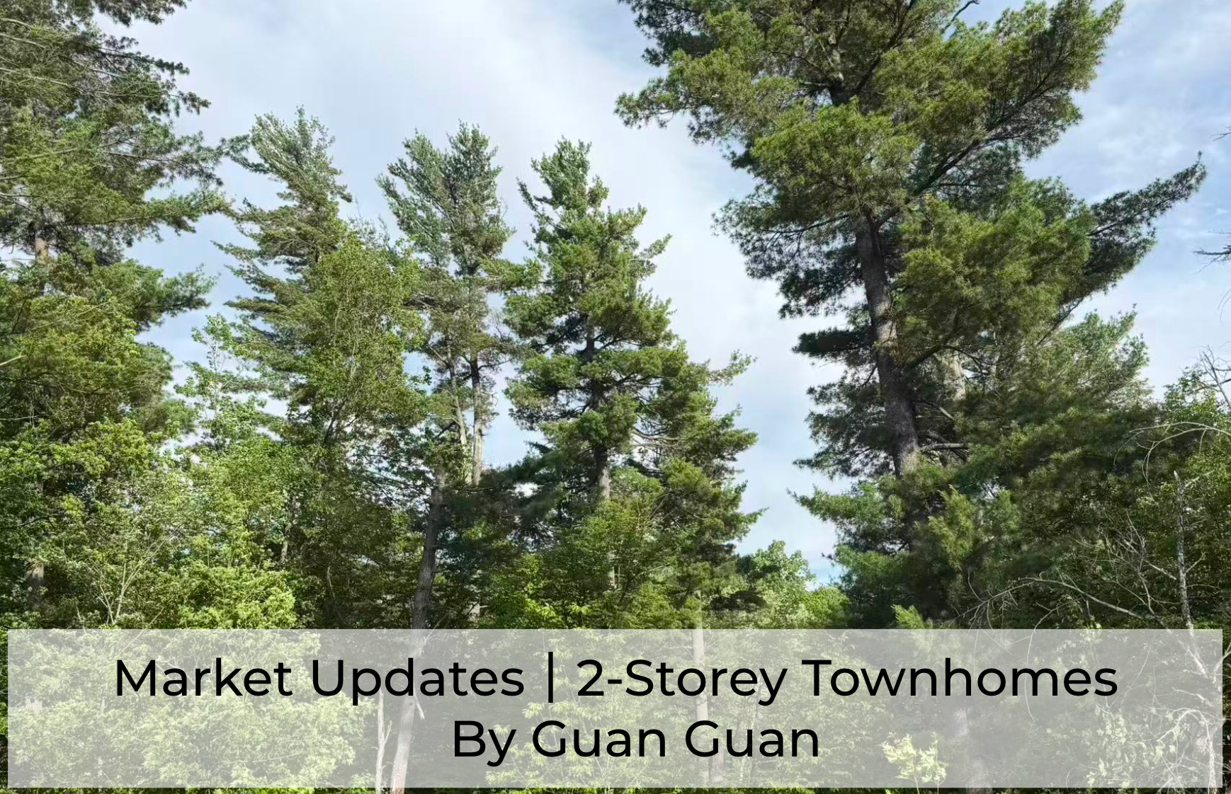 Market update - 2-Storey Townhomes - August 30, 2026