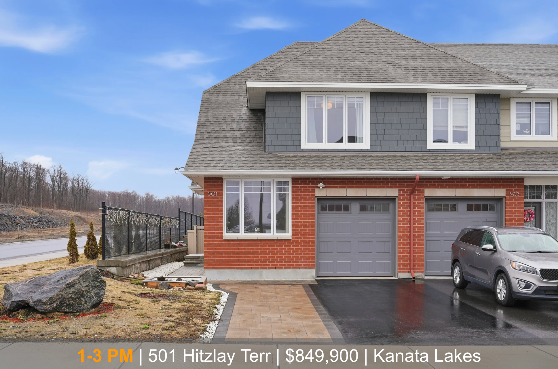 New Construction Townhomes in Kanata Lakes