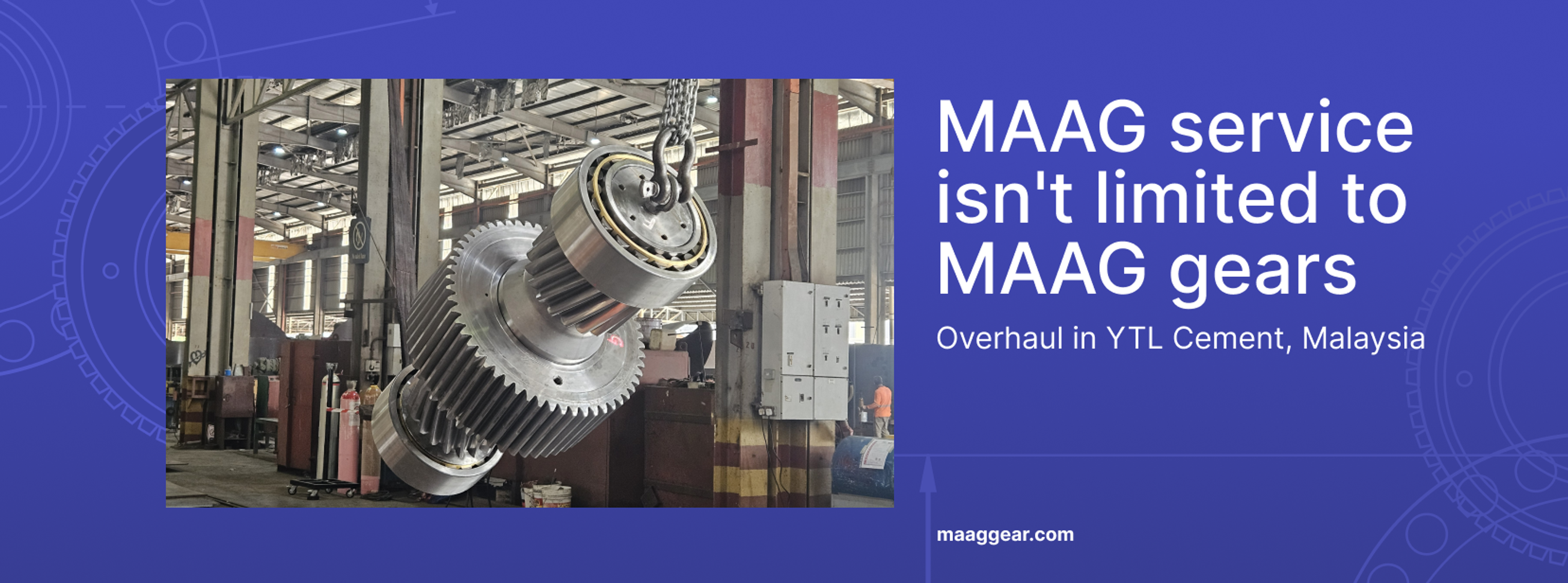 MAAG service isn't limited to MAAG gears