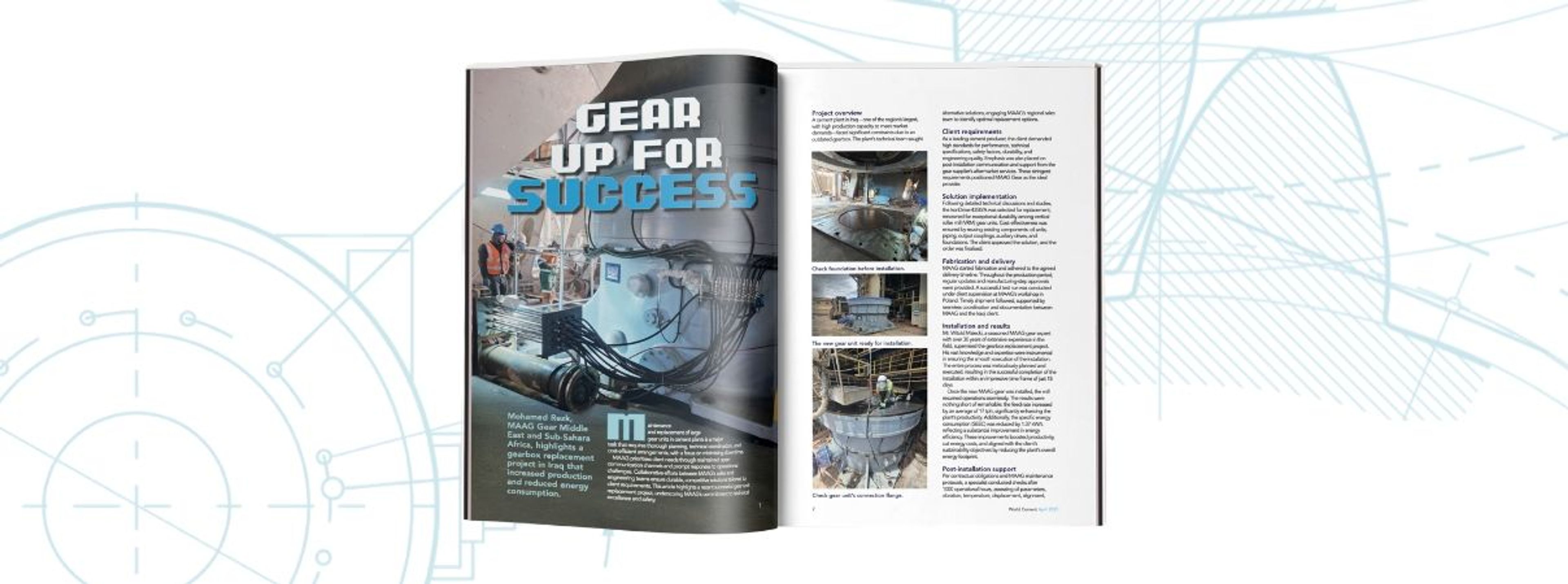 Gear up for success: gearbox replacement project in Iraq