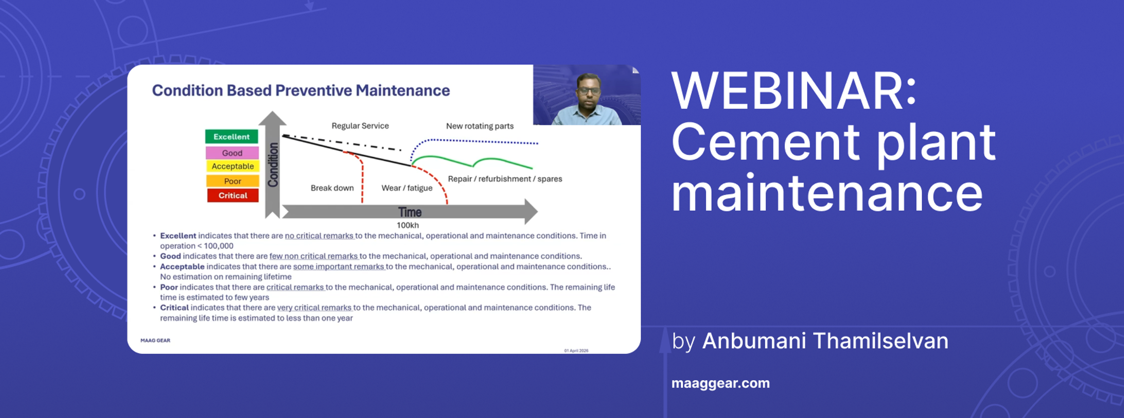 Webinar: Cement plant maintenance