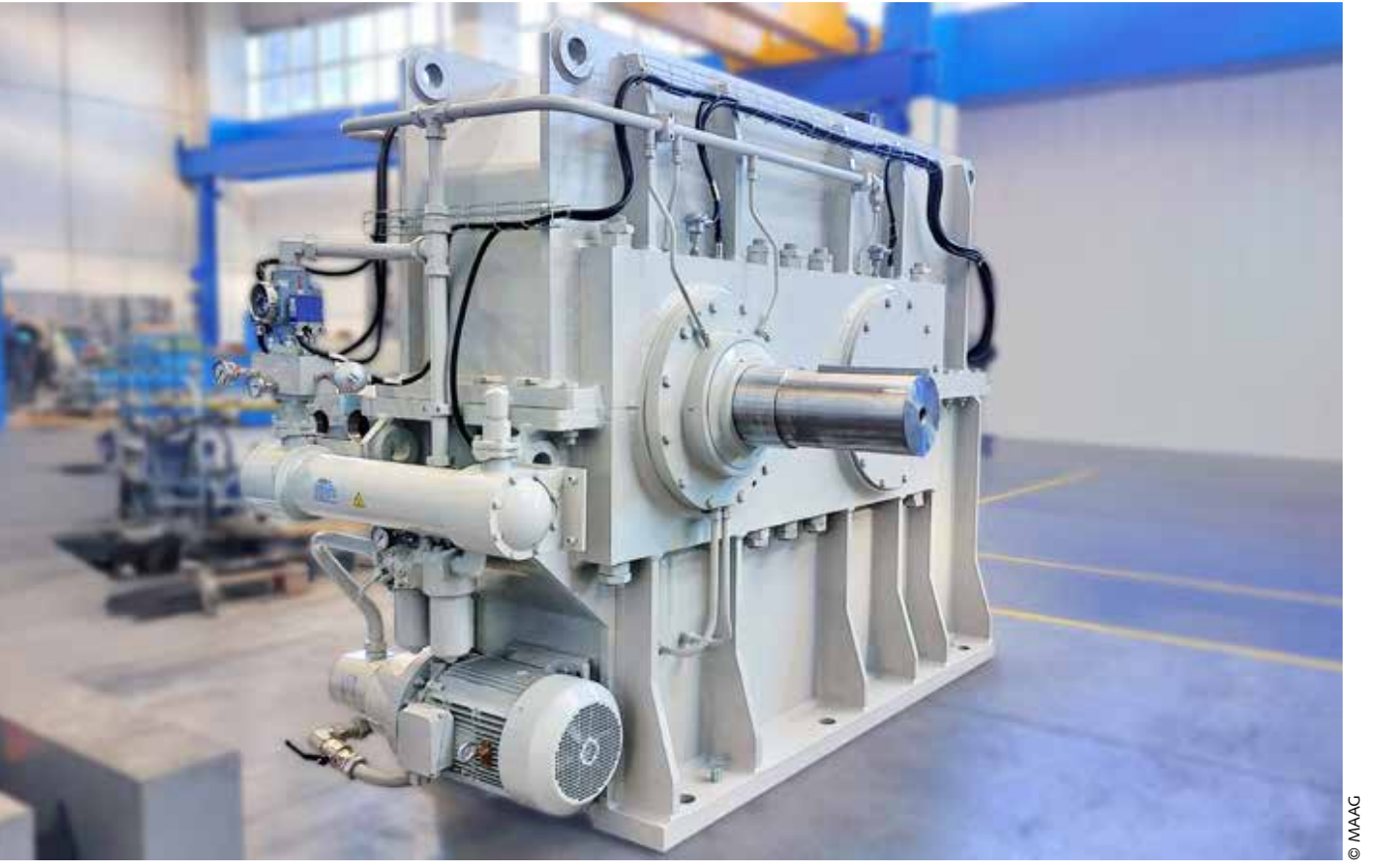 KA gearboxes are specifically designed to drive ball mills and SAG mills