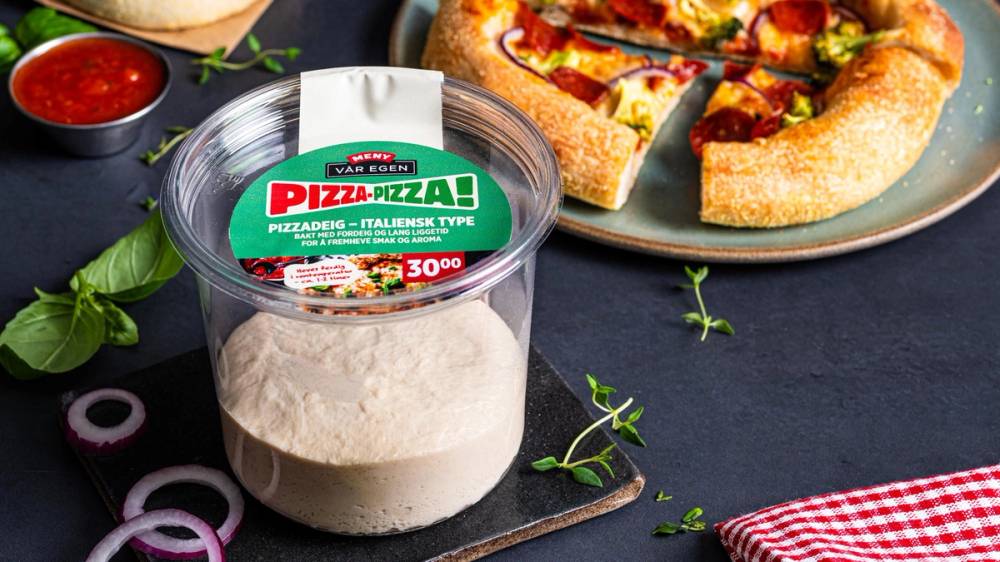 VÅR EGEN pizzadeig