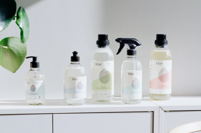 Et utvalg produkter fra Klar.