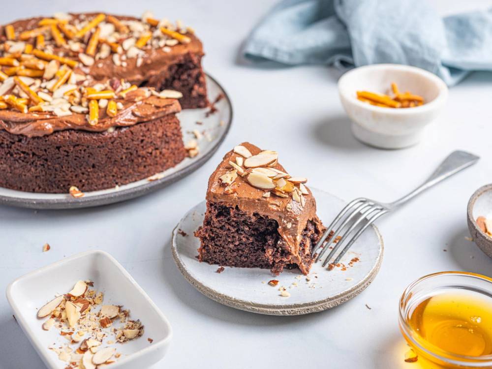 Saftig sjokoladekake uten melk