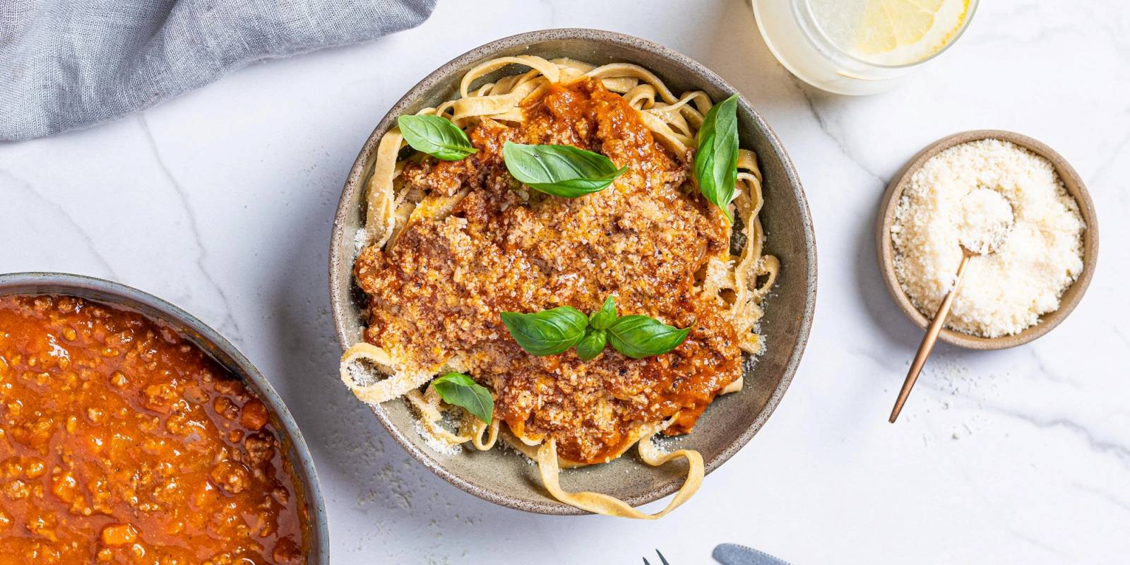 Pasta med kjøttsaus