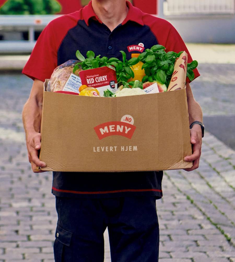 Nettbutikk - Levert hjem