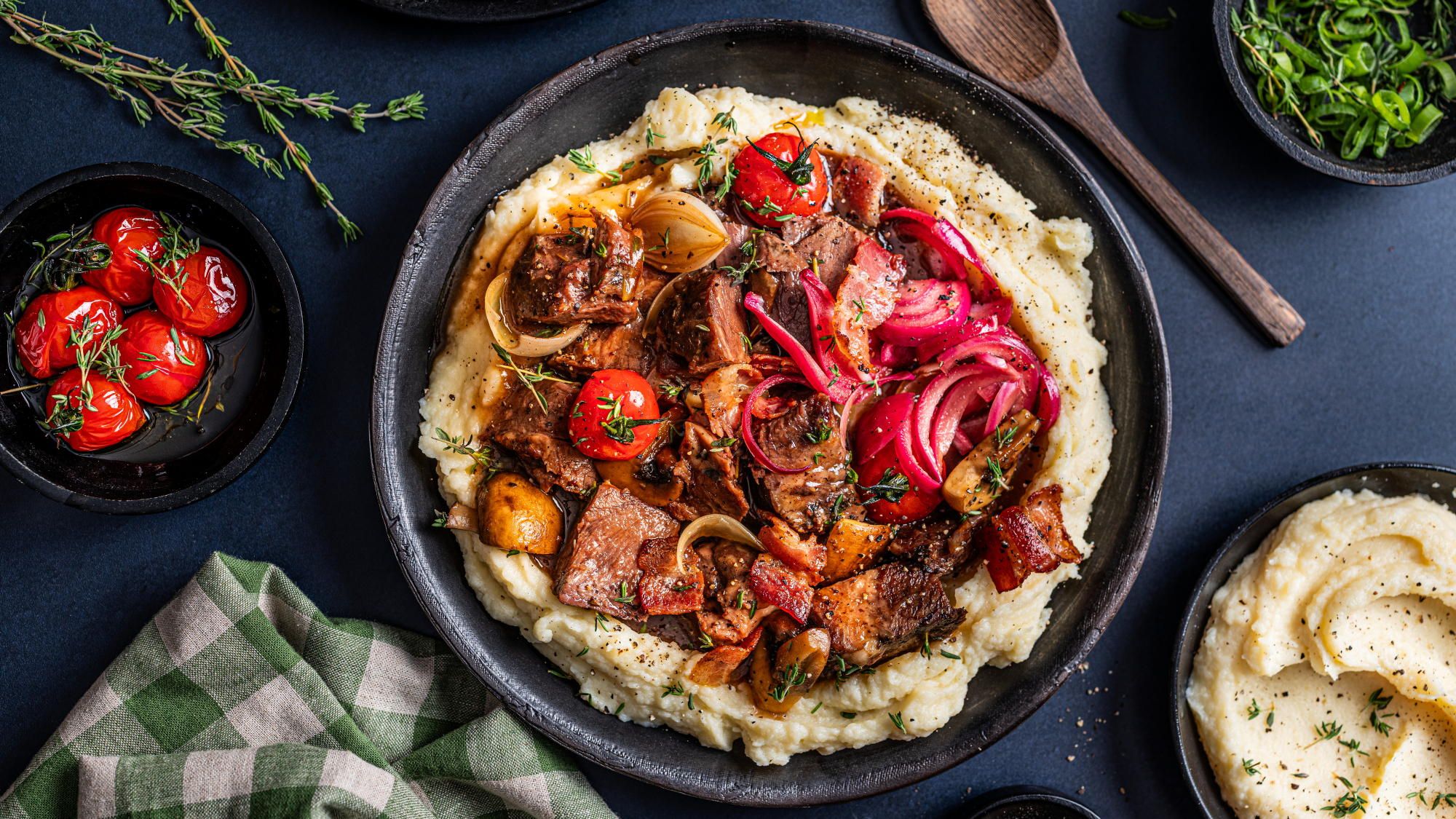 Prima Angus slow cooked høyrygg - Boeuf bourguignon