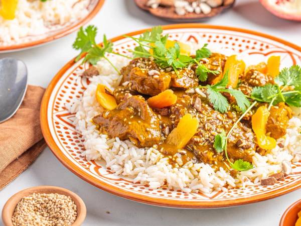 Lammegryte med aprikos