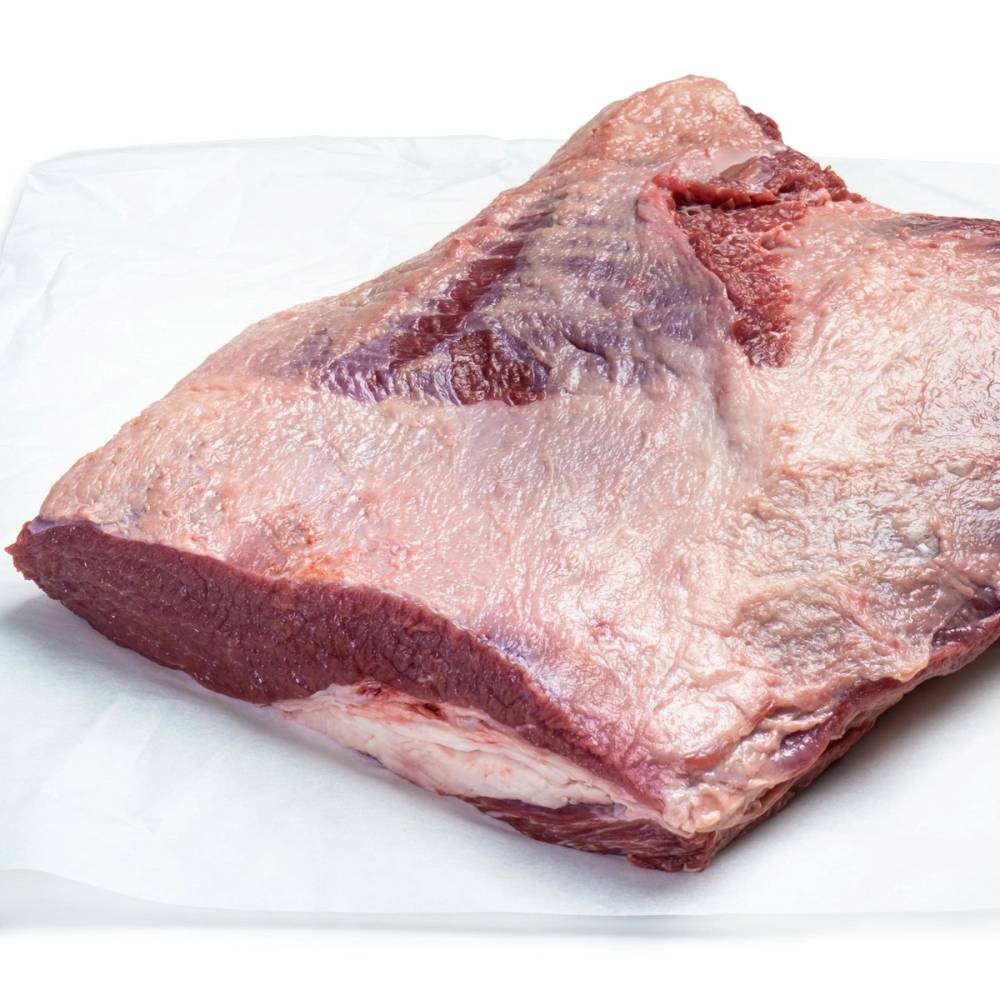 Angus brisket råvare