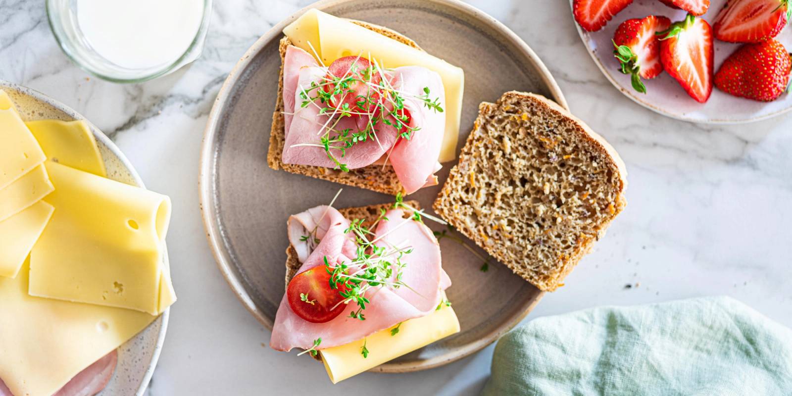 Glutenfritt matpakkebrød