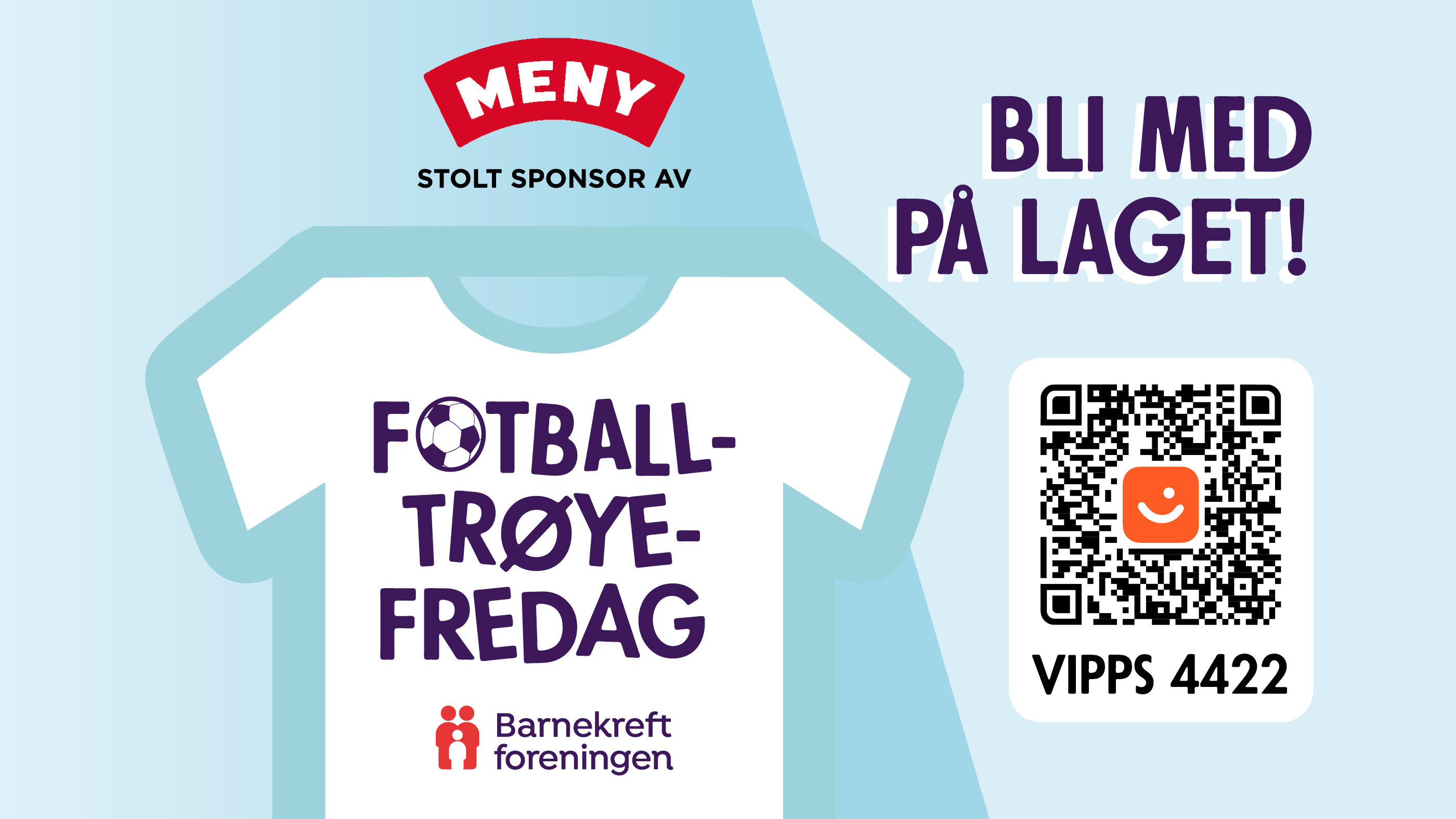 Fotballtrøyefredag hos MENY