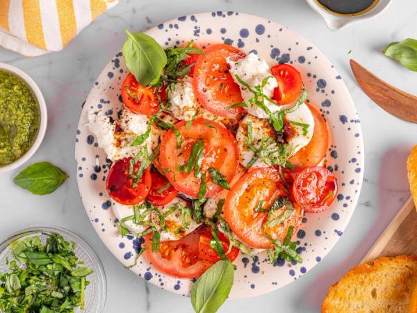 Caprese - Tomat og mozzarella salat