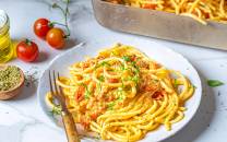 Baked feta pasta tiktok trend