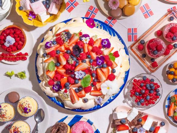 Dessertbord / kakebord 17. mai