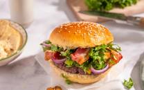 Umami majones sopp Burger
