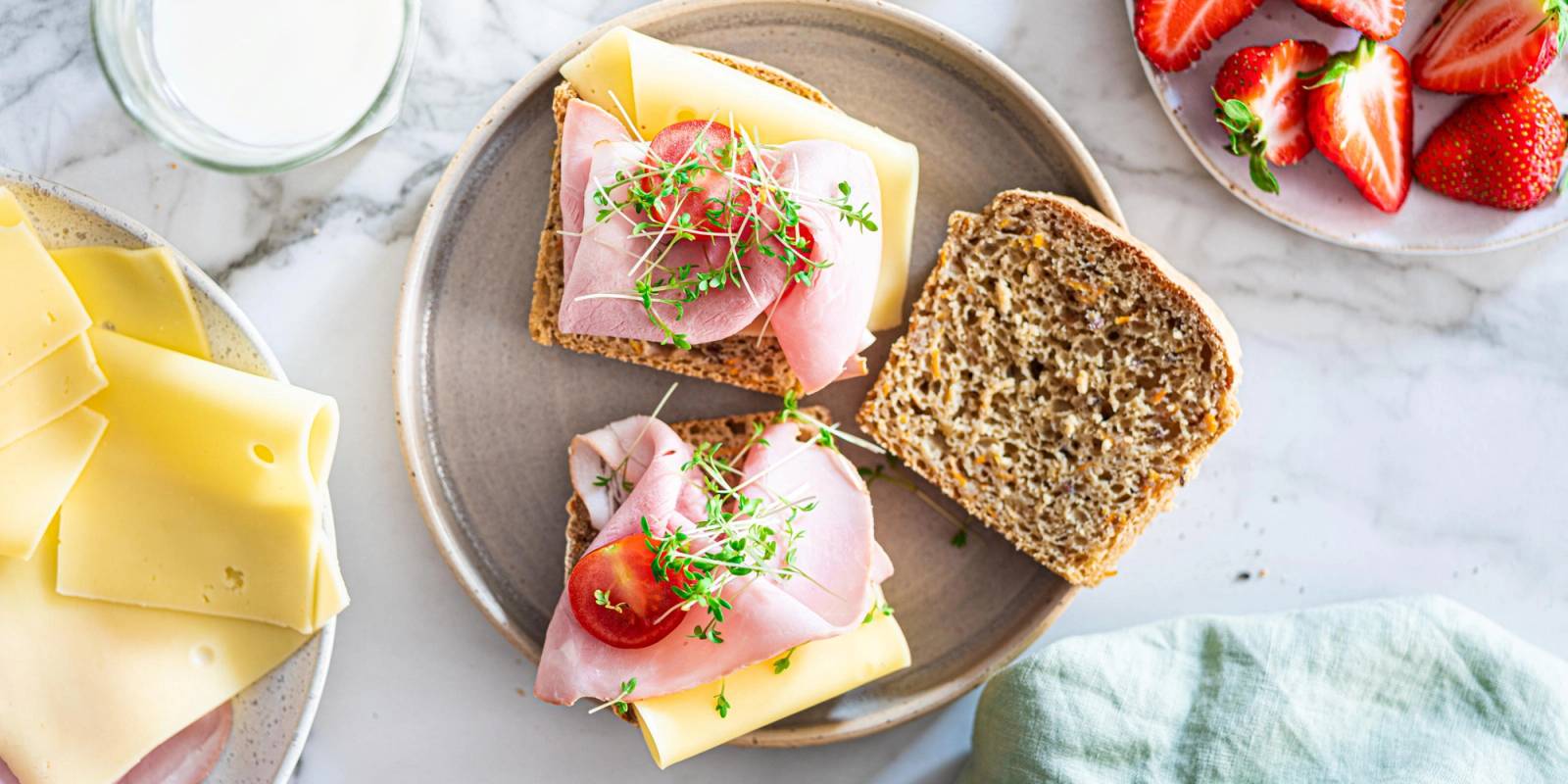 Glutenfritt matpakkebrød