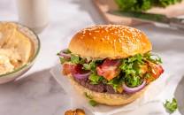 Umami majones sopp Burger