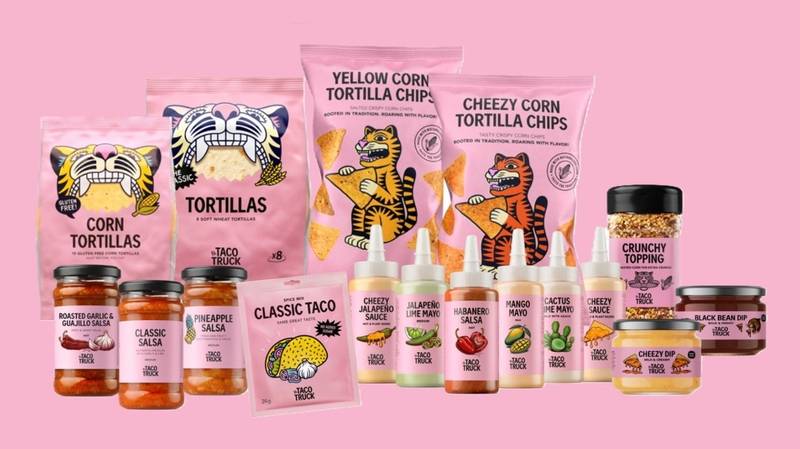 Tacoprodukter fra El Taco Truck