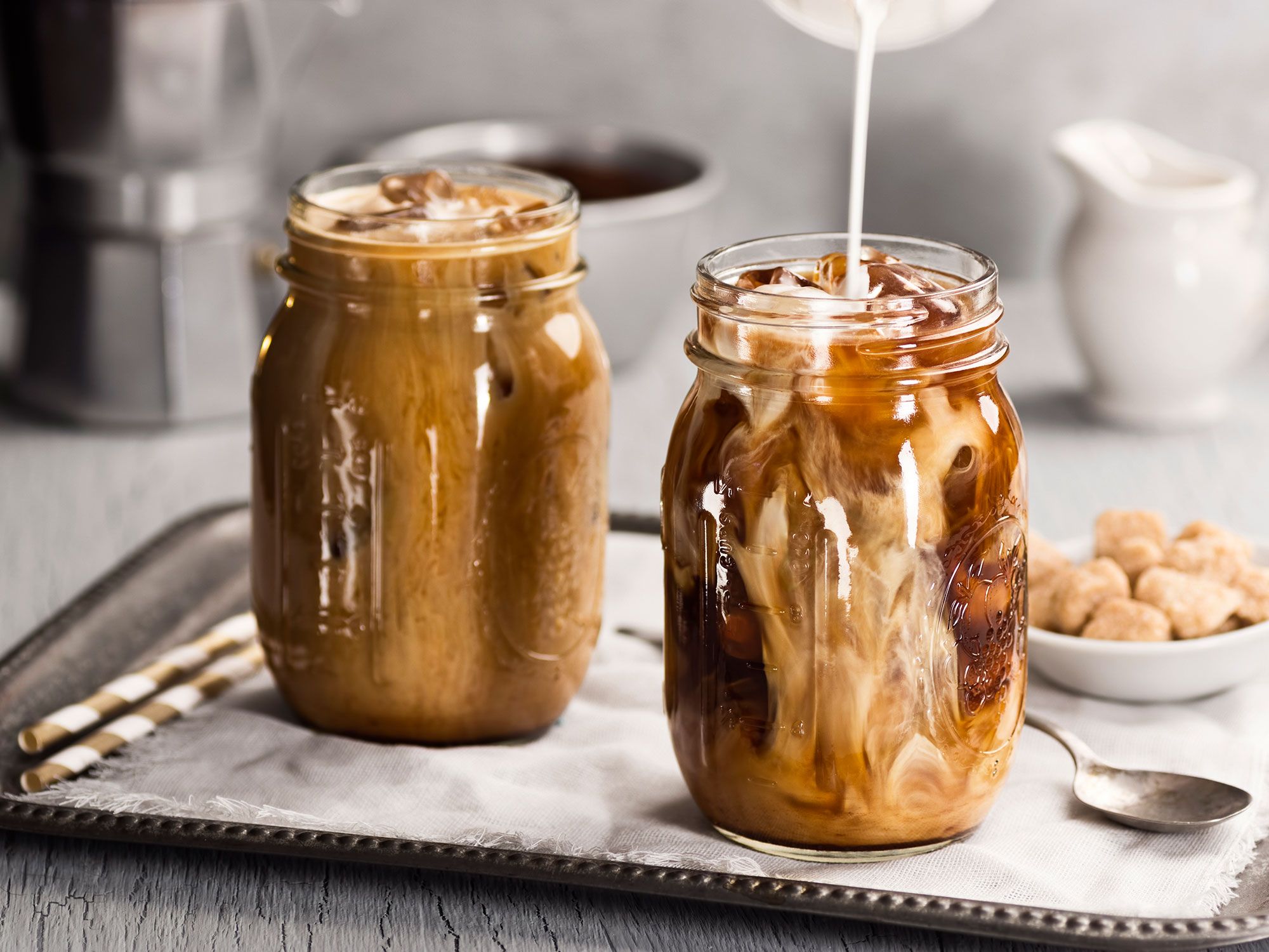 Iskaffe Rask iskaffe | Oppskrift | MENY