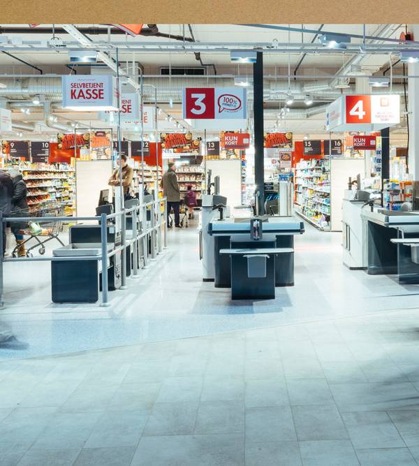 Bilde av kasseområde.