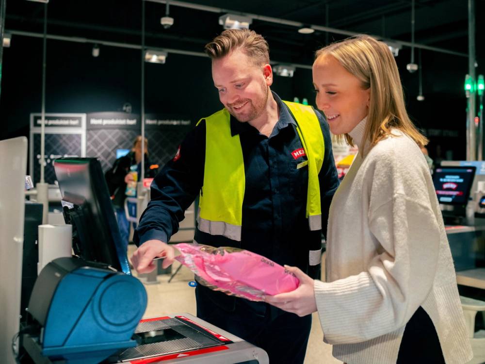 Selvskanning kasse