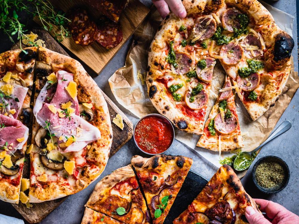 Pizza samlebilde