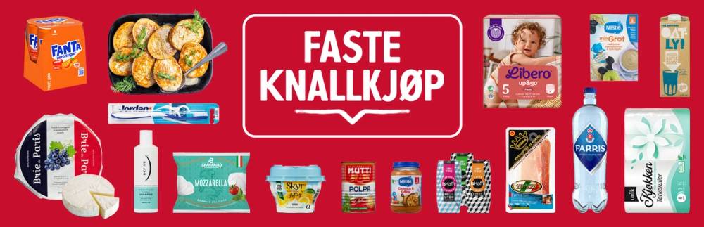 Faste Knallkjøp hos MENY