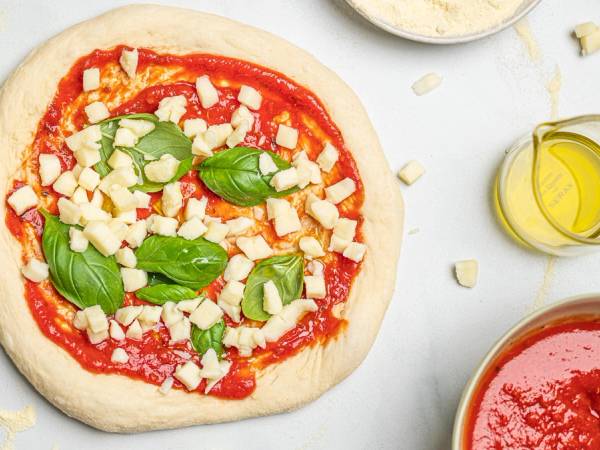 Napolitansk pizzadeig steg for steg