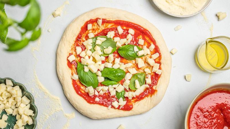 Napolitansk pizzadeig steg for steg