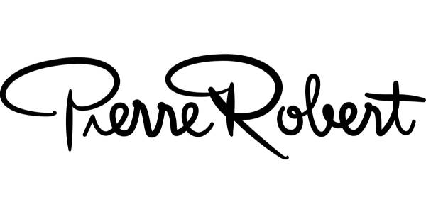 Signaturen "Pierre Robert" skrevet i svart blekk på hvit bakgrunn.