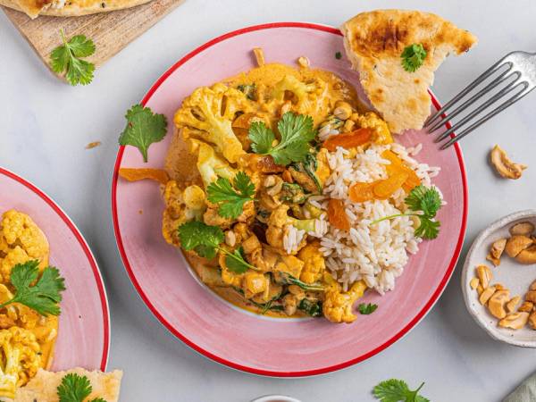 Red curry med blomkål