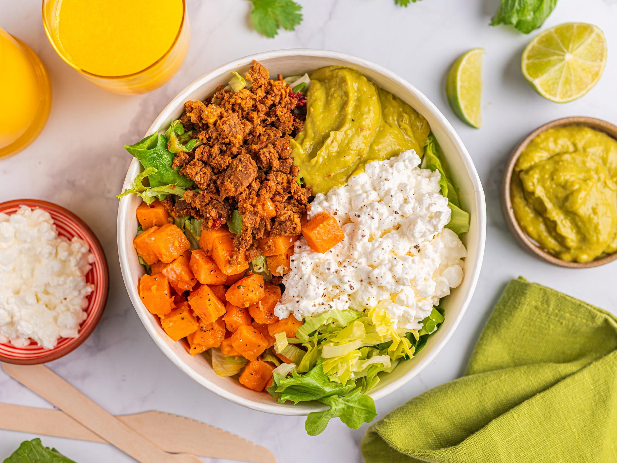 Tacobowl - beef bowl