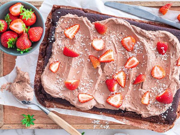 Glutenfri sjokoladekake